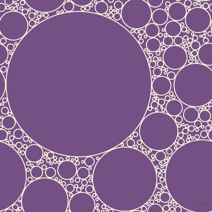 bubbles, circles, sponge, big, medium, small, 3 pixel line width, Off Yellow and Affair circles bubbles sponge soap seamless tileable