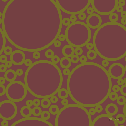 bubbles, circles, sponge, big, medium, small, 9 pixel line width, Olivetone and Tosca circles bubbles sponge soap seamless tileable