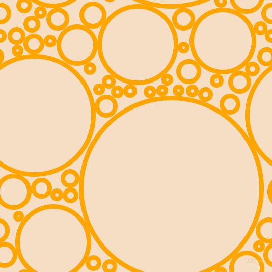 bubbles, circles, sponge, big, medium, small, 9 pixel line width, Orange and Sazerac circles bubbles sponge soap seamless tileable