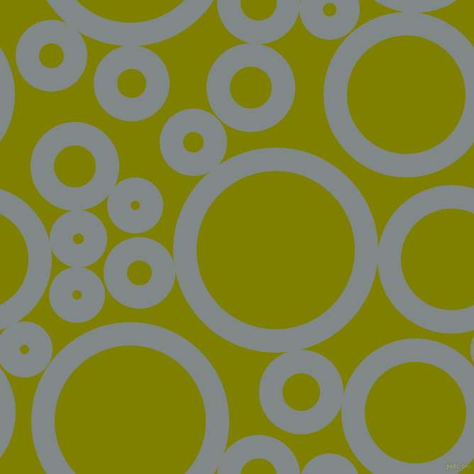 bubbles, circles, sponge, big, medium, small, 33 pixel line width, Oslo Grey and Olive circles bubbles sponge soap seamless tileable