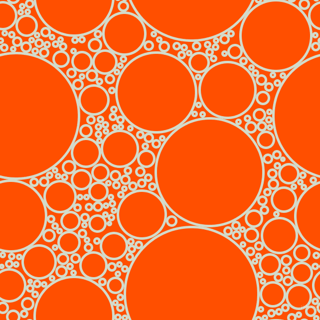 bubbles, circles, sponge, big, medium, small, 5 pixel line width, Ottoman and International Orange circles bubbles sponge soap seamless tileable