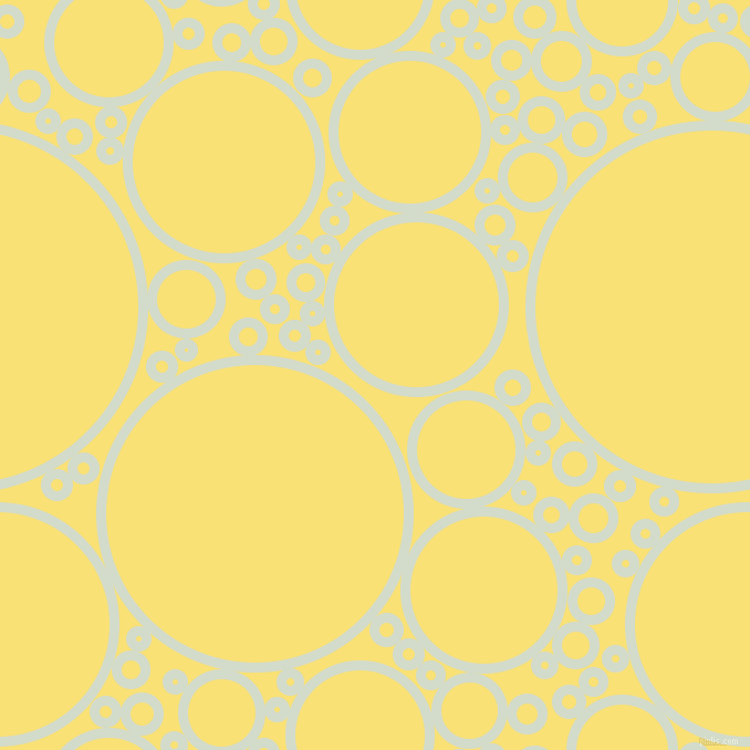 bubbles, circles, sponge, big, medium, small, 9 pixel line width, Ottoman and Sweet Corn circles bubbles sponge soap seamless tileable