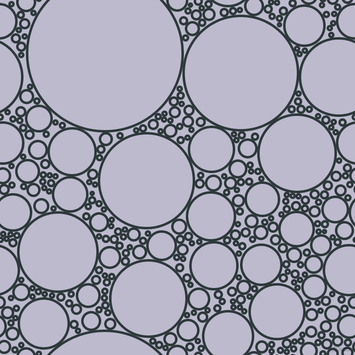 bubbles, circles, sponge, big, medium, small, 5 pixel line width, Outer Space and Blue Haze circles bubbles sponge soap seamless tileable