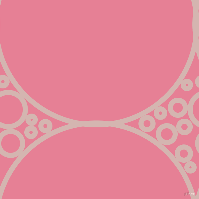 bubbles, circles, sponge, big, medium, small, 17 pixel line widthOyster Pink and Carissma circles bubbles sponge soap seamless tileable