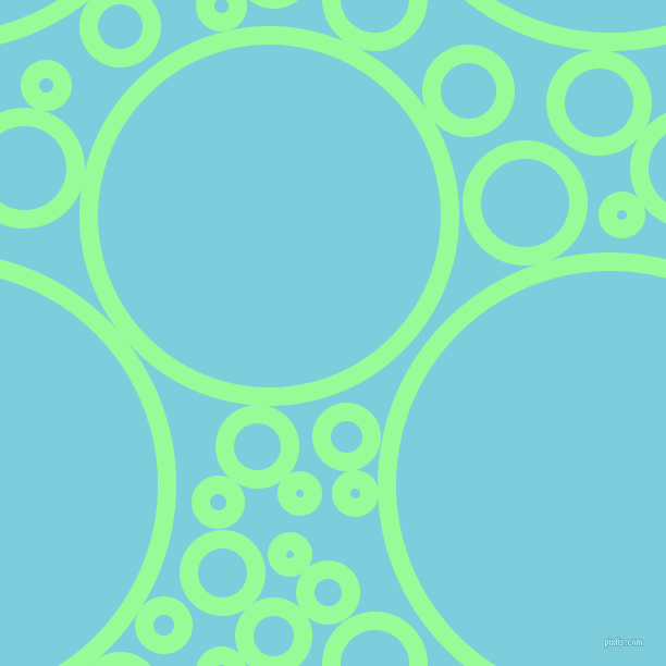 bubbles, circles, sponge, big, medium, small, 17 pixel line width, Pale Green and Spray circles bubbles sponge soap seamless tileable
