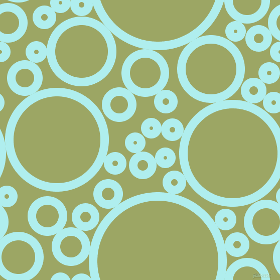bubbles, circles, sponge, big, medium, small, 17 pixel line width, Pale Turquoise and Green Smoke circles bubbles sponge soap seamless tileable