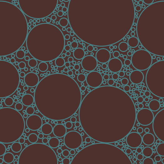 bubbles, circles, sponge, big, medium, small, 3 pixel line width, Paradiso and Espresso circles bubbles sponge soap seamless tileable