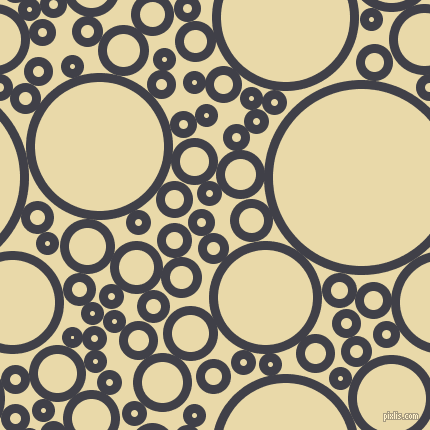 bubbles, circles, sponge, big, medium, small, 9 pixel line width, Payne
