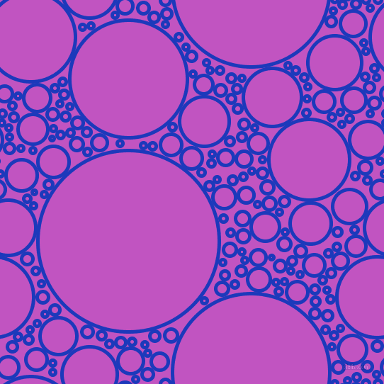 bubbles, circles, sponge, big, medium, small, 5 pixel line width, Persian Blue and Fuchsia circles bubbles sponge soap seamless tileable