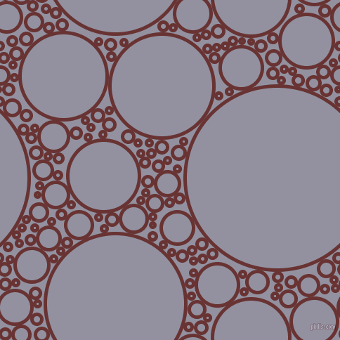 bubbles, circles, sponge, big, medium, small, 5 pixel line width, Persian Plum and Grey Suit circles bubbles sponge soap seamless tileable