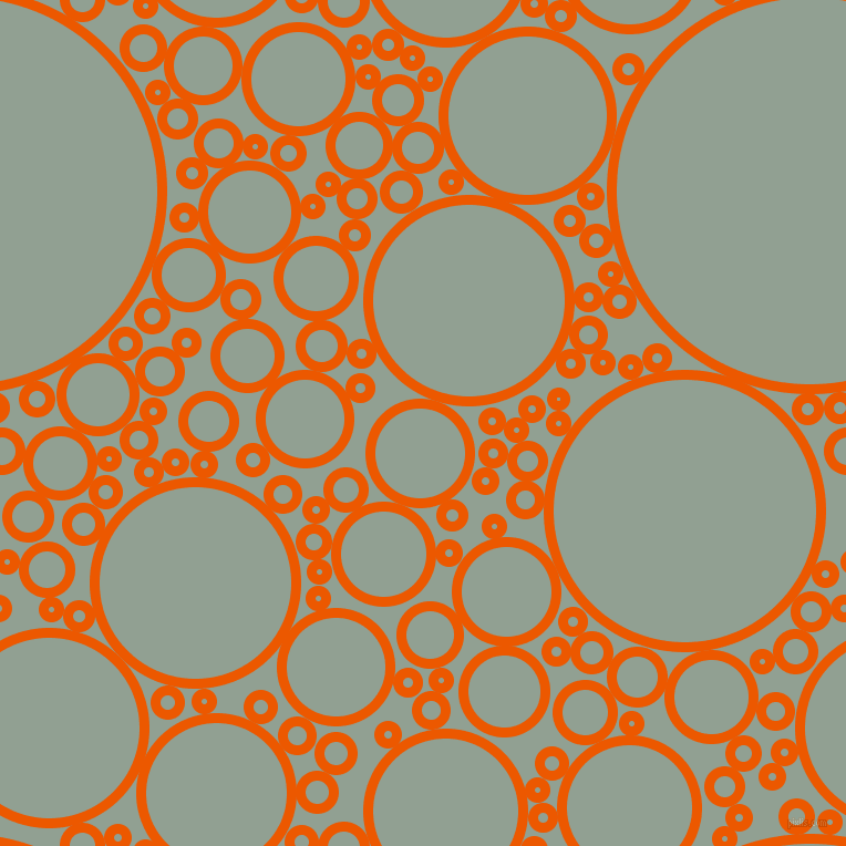 bubbles, circles, sponge, big, medium, small, 9 pixel line width, Persimmon and Pewter circles bubbles sponge soap seamless tileable