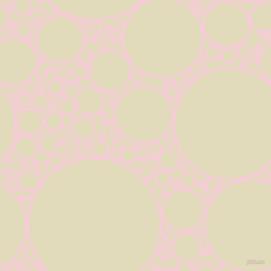 bubbles, circles, sponge, big, medium, small, 5 pixel line width, Pink Lace and Coconut Cream circles bubbles sponge soap seamless tileable