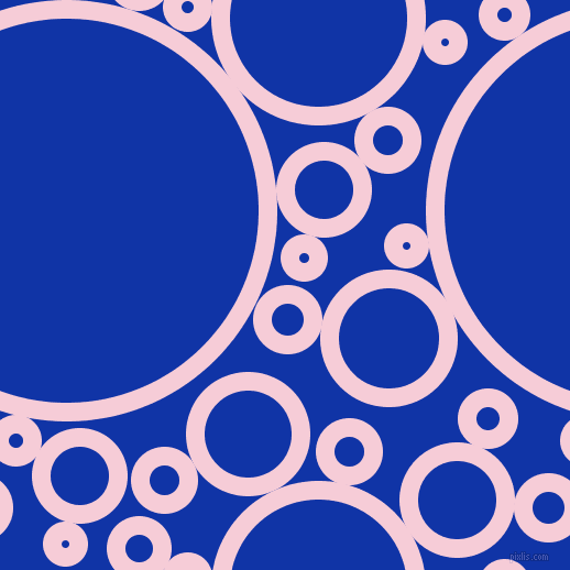 bubbles, circles, sponge, big, medium, small, 17 pixel line width, Pink Lace and Egyptian Blue circles bubbles sponge soap seamless tileable
