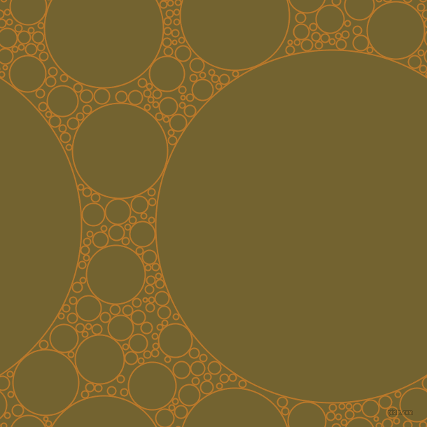 bubbles, circles, sponge, big, medium, small, 2 pixel line width, Pirate Gold and Himalaya circles bubbles sponge soap seamless tileable
