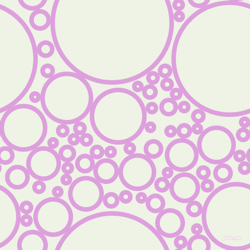 bubbles, circles, sponge, big, medium, small, 9 pixel line width, Plum and Saltpan circles bubbles sponge soap seamless tileable