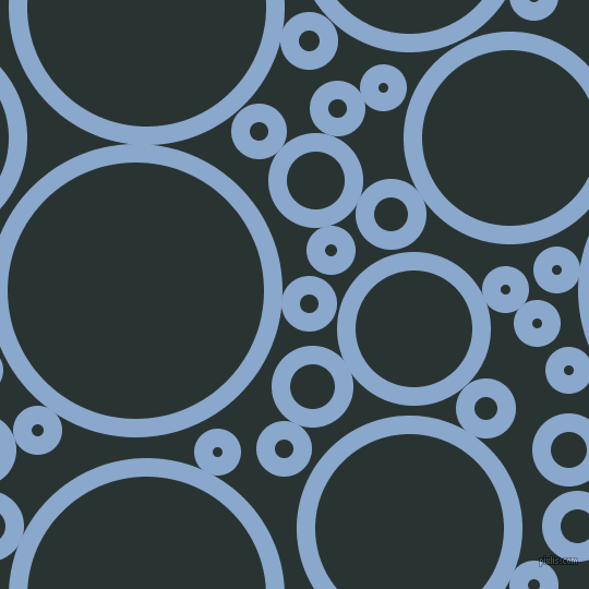 bubbles, circles, sponge, big, medium, small, 17 pixel line width, Polo Blue and Aztec circles bubbles sponge soap seamless tileable
