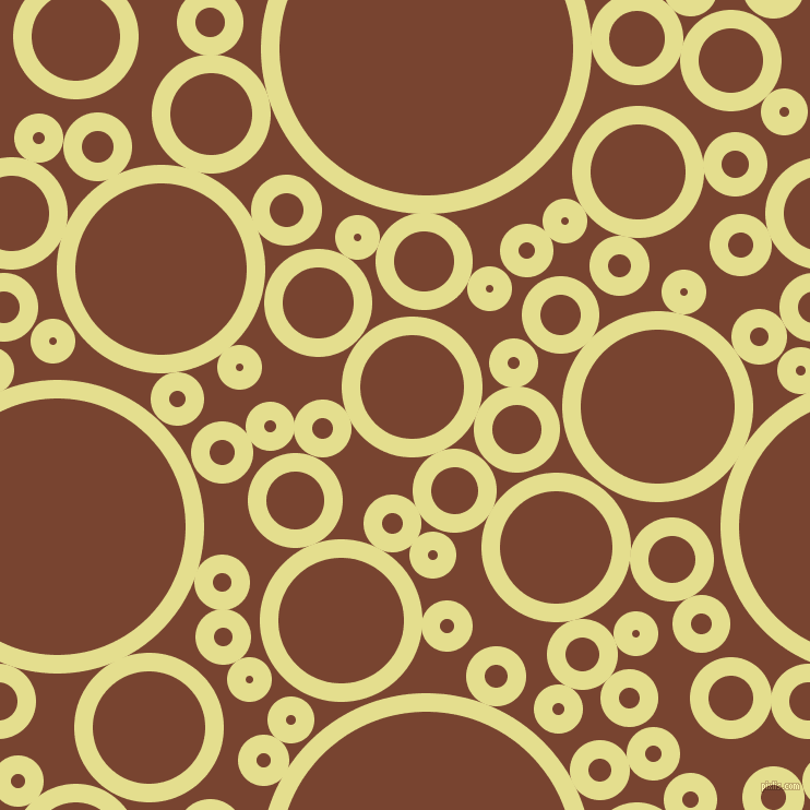 bubbles, circles, sponge, big, medium, small, 17 pixel line width, Primrose and Cumin circles bubbles sponge soap seamless tileable