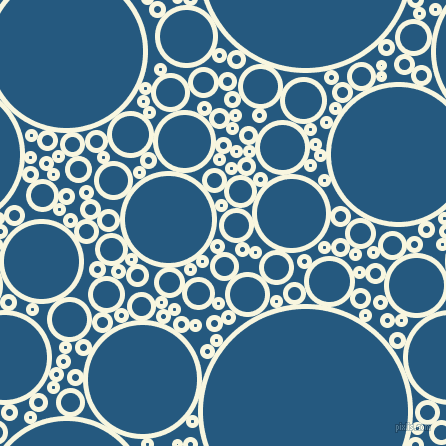 bubbles, circles, sponge, big, medium, small, 5 pixel line width, Promenade and Bahama Blue circles bubbles sponge soap seamless tileable