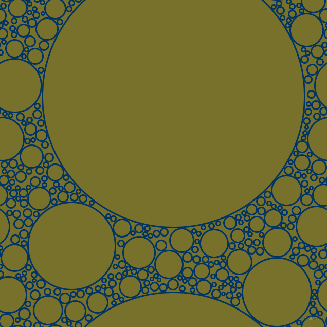 bubbles, circles, sponge, big, medium, small, 3 pixel line width, Prussian Blue and Crete circles bubbles sponge soap seamless tileable