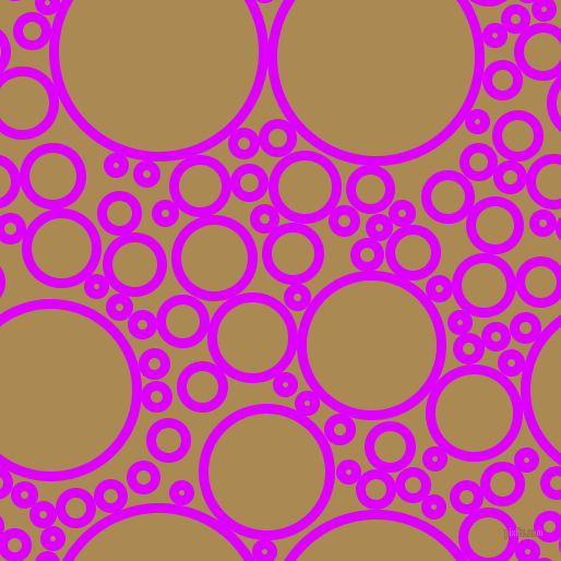 bubbles, circles, sponge, big, medium, small, 9 pixel line width, Psychedelic Purple and Teak circles bubbles sponge soap seamless tileable