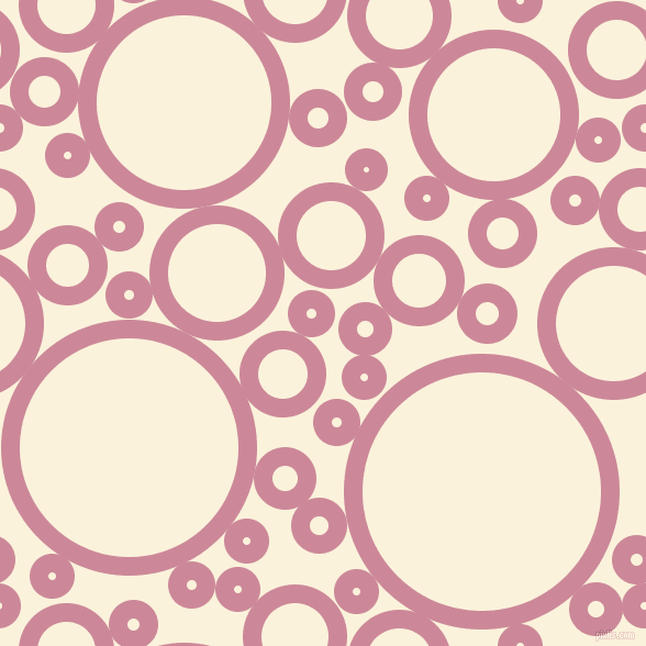 bubbles, circles, sponge, big, medium, small, 17 pixel line width, Puce and Early Dawn circles bubbles sponge soap seamless tileable