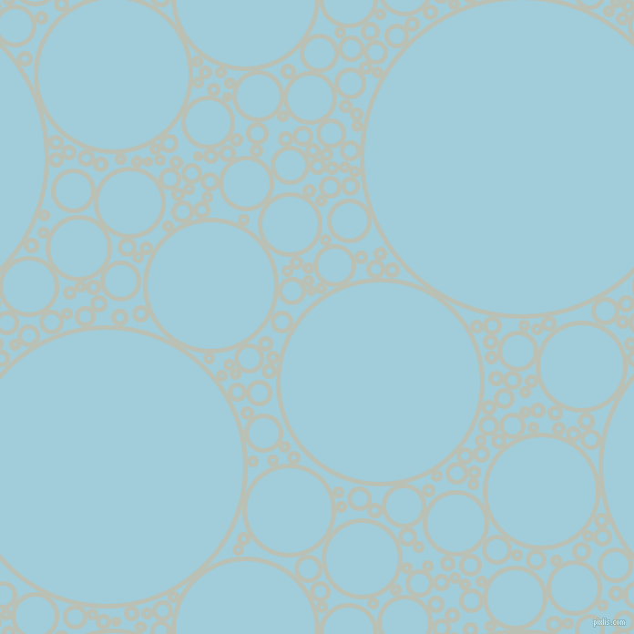 bubbles, circles, sponge, big, medium, small, 5 pixel line width, Pumice and Regent St Blue circles bubbles sponge soap seamless tileable