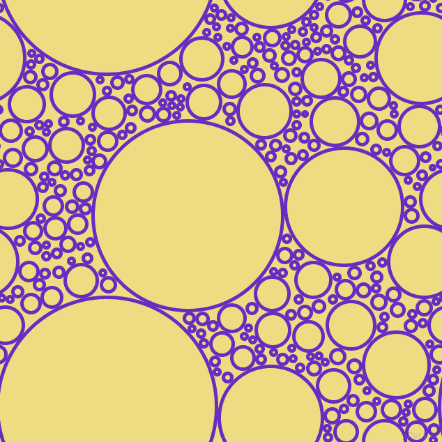 bubbles, circles, sponge, big, medium, small, 5 pixel line width, Purple Heart and Flax circles bubbles sponge soap seamless tileable