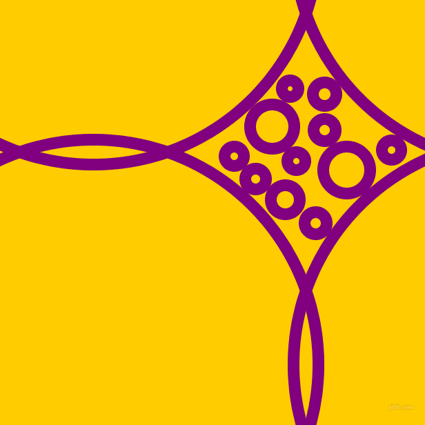 bubbles, circles, sponge, big, medium, small, 17 pixel line width, Purple and Tangerine Yellow circles bubbles sponge soap seamless tileable