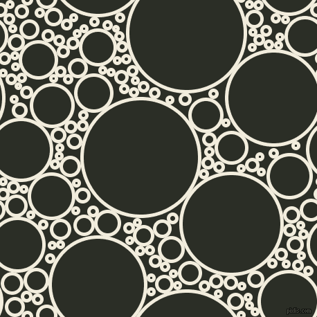 bubbles, circles, sponge, big, medium, small, 5 pixel line width, Quarter Pearl Lusta and Marshland circles bubbles sponge soap seamless tileable