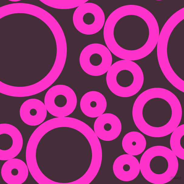 bubbles, circles, sponge, big, medium, small, 33 pixel line width, Razzle Dazzle Rose and Barossa circles bubbles sponge soap seamless tileable