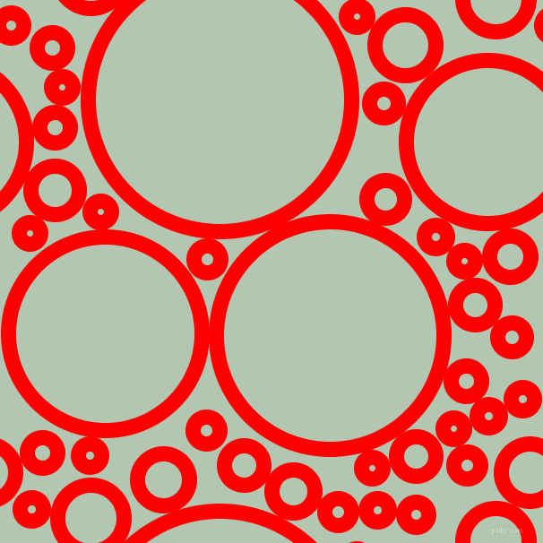 bubbles, circles, sponge, big, medium, small, 17 pixel line width, Red and Zanah circles bubbles sponge soap seamless tileable
