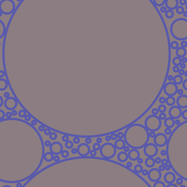 bubbles, circles, sponge, big, medium, small, 9 pixel line width, Rich Blue and Venus circles bubbles sponge soap seamless tileable