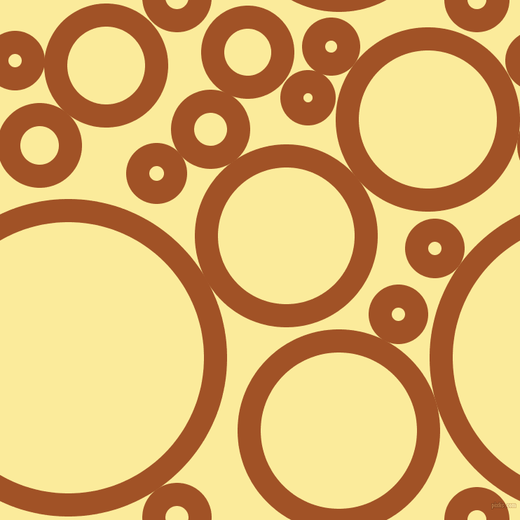 bubbles, circles, sponge, big, medium, small, 33 pixel line width, Rich Gold and Drover circles bubbles sponge soap seamless tileable