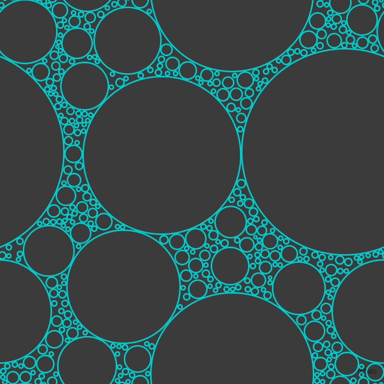 bubbles, circles, sponge, big, medium, small, 3 pixel line width, Robin