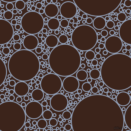 bubbles, circles, sponge, big, medium, small, 3 pixel line width, Rock Blue and Brown Pod circles bubbles sponge soap seamless tileable