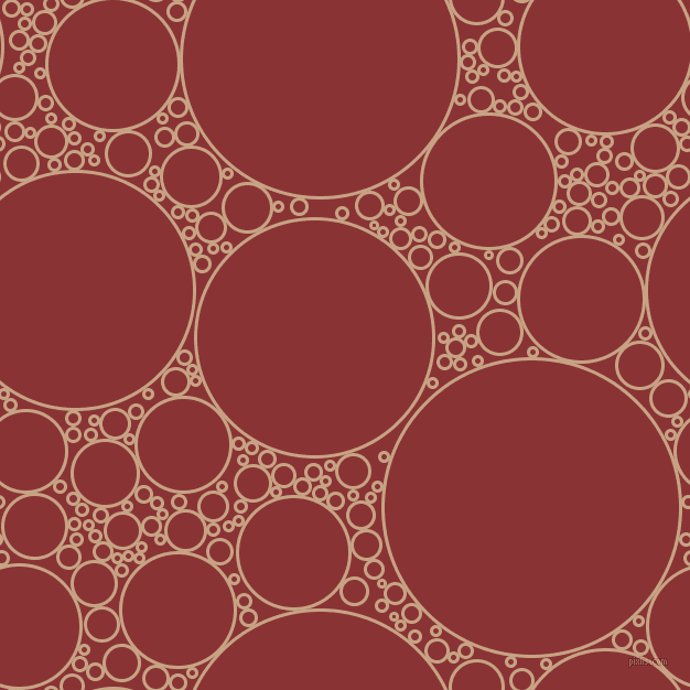 bubbles, circles, sponge, big, medium, small, 3 pixel line width, Rodeo Dust and Old Brick circles bubbles sponge soap seamless tileable