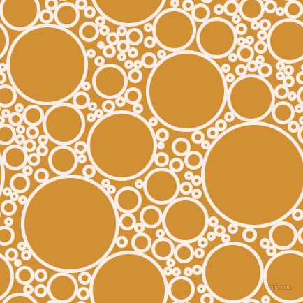 bubbles, circles, sponge, big, medium, small, 5 pixel line width, Rose White and Fuel Yellow circles bubbles sponge soap seamless tileable