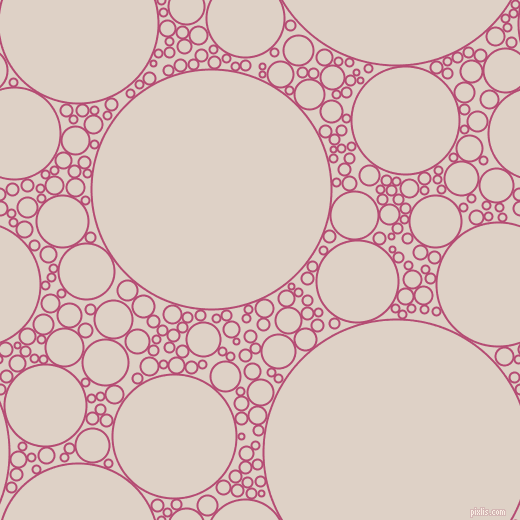 bubbles, circles, sponge, big, medium, small, 2 pixel line width, Royal Heath and Pearl Bush circles bubbles sponge soap seamless tileable