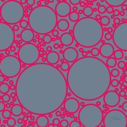 bubbles, circles, sponge, big, medium, small, 5 pixel line width, Ruby and Slate Grey circles bubbles sponge soap seamless tileable