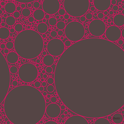 bubbles, circles, sponge, big, medium, small, 2 pixel line width, Ruby and Woody Brown circles bubbles sponge soap seamless tileable