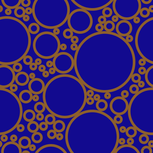 bubbles, circles, sponge, big, medium, small, 9 pixel line width, Rusty Nail and Ultramarine circles bubbles sponge soap seamless tileable