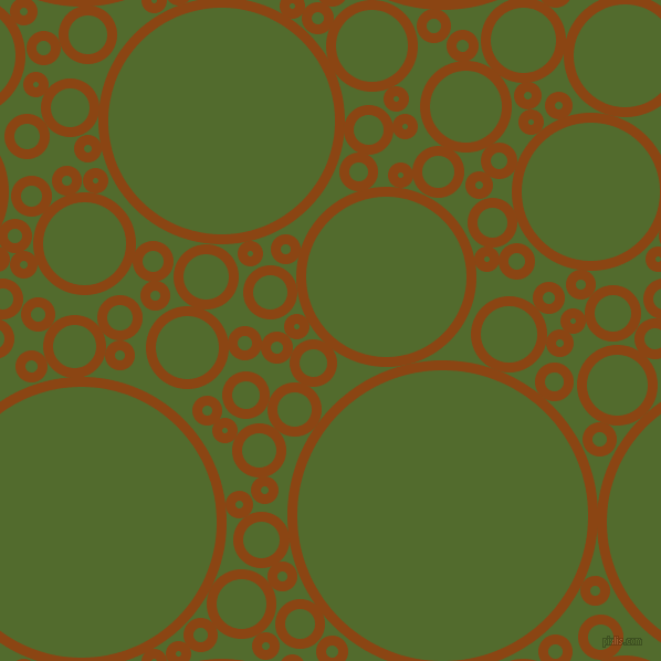 bubbles, circles, sponge, big, medium, small, 9 pixel line width, Saddle Brown and Green Leaf circles bubbles sponge soap seamless tileable