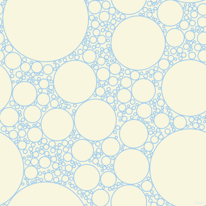 bubbles, circles, sponge, big, medium, small, 3 pixel line width, Sail and Promenade circles bubbles sponge soap seamless tileable