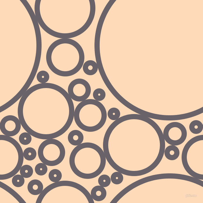 bubbles, circles, sponge, big, medium, small, 17 pixel line width, Salt Box and Peach Puff circles bubbles sponge soap seamless tileable