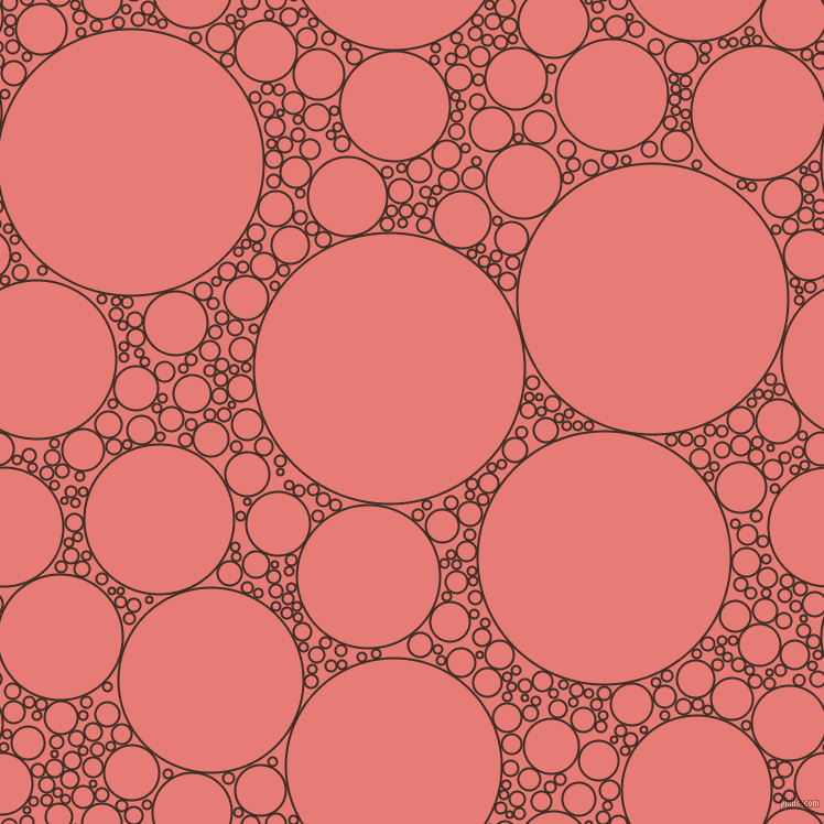 bubbles, circles, sponge, big, medium, small, 2 pixel line width, Sambuca and Geraldine circles bubbles sponge soap seamless tileable