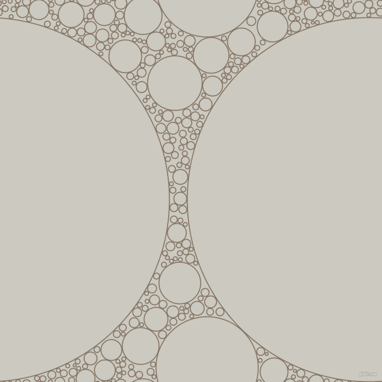 bubbles, circles, sponge, big, medium, small, 2 pixel line width, Sand Dune and Quill Grey circles bubbles sponge soap seamless tileable