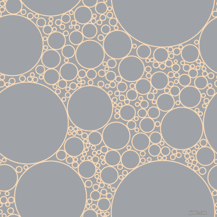 bubbles, circles, sponge, big, medium, small, 2 pixel line width, Sandy Beach and Grey Chateau circles bubbles sponge soap seamless tileable