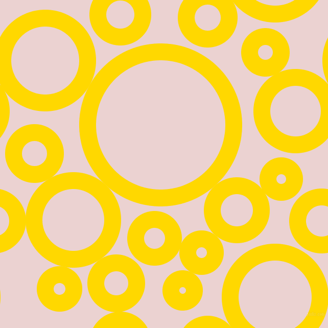 bubbles, circles, sponge, big, medium, small, 33 pixel line width, School Bus Yellow and Vanilla Ice circles bubbles sponge soap seamless tileable