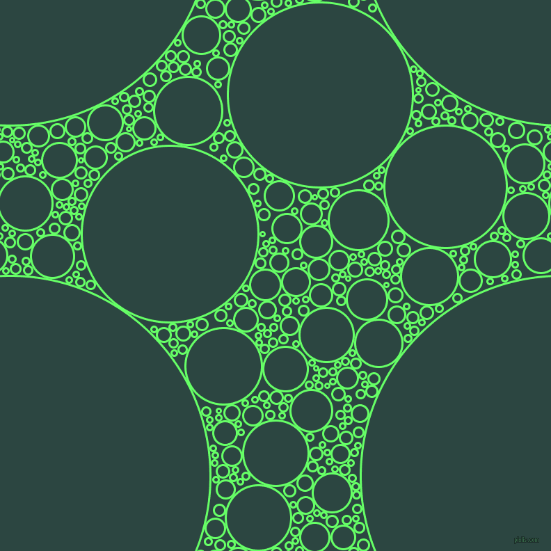 bubbles, circles, sponge, big, medium, small, 3 pixel line width, Screamin