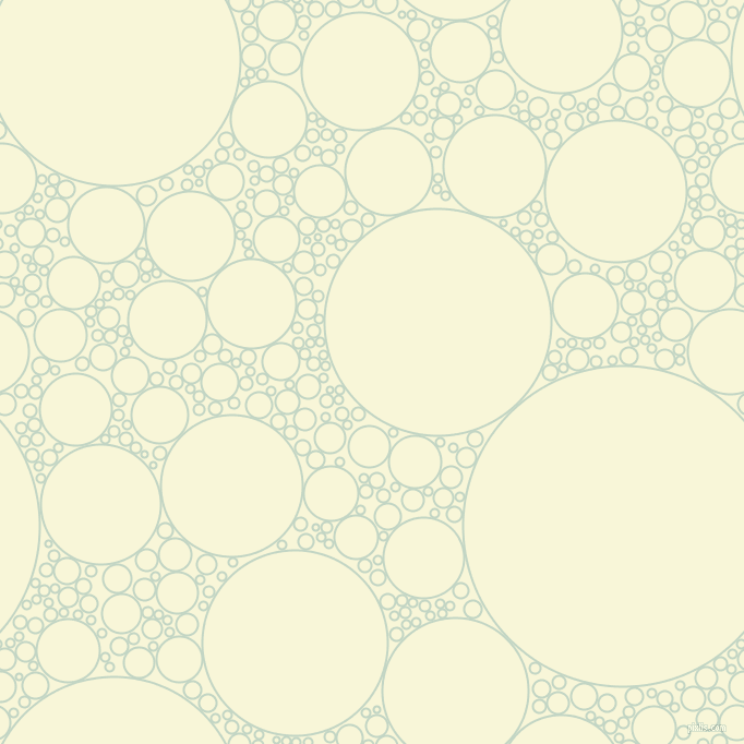 bubbles, circles, sponge, big, medium, small, 2 pixel line width, Sea Mist and White Nectar circles bubbles sponge soap seamless tileable